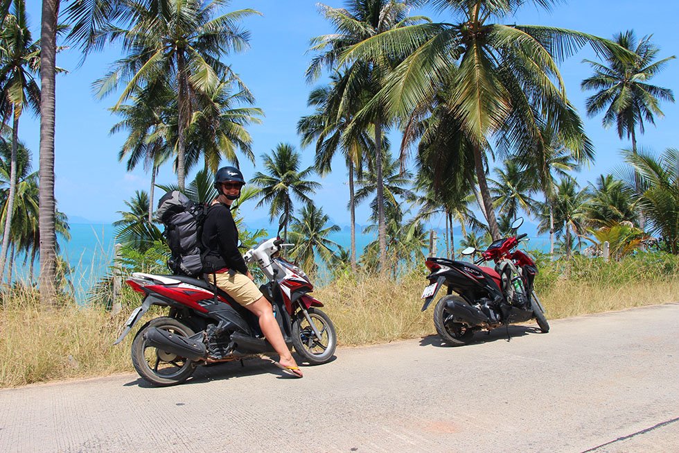 Koh Yao Yai scooter Mariska