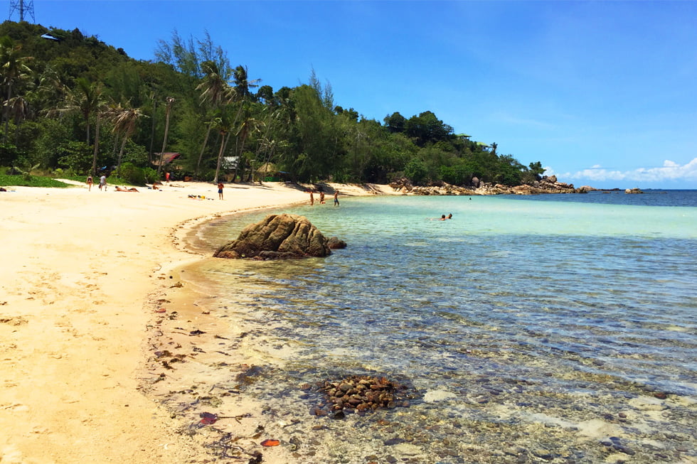 Secret Beach op Koh Phangan