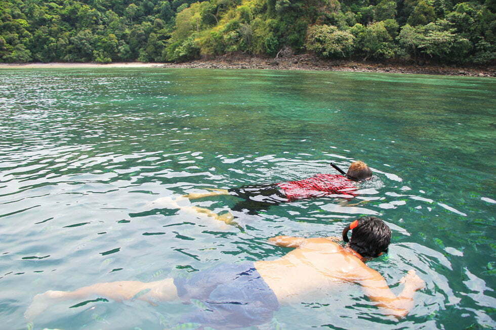 Snorkelen bij Koh Kai