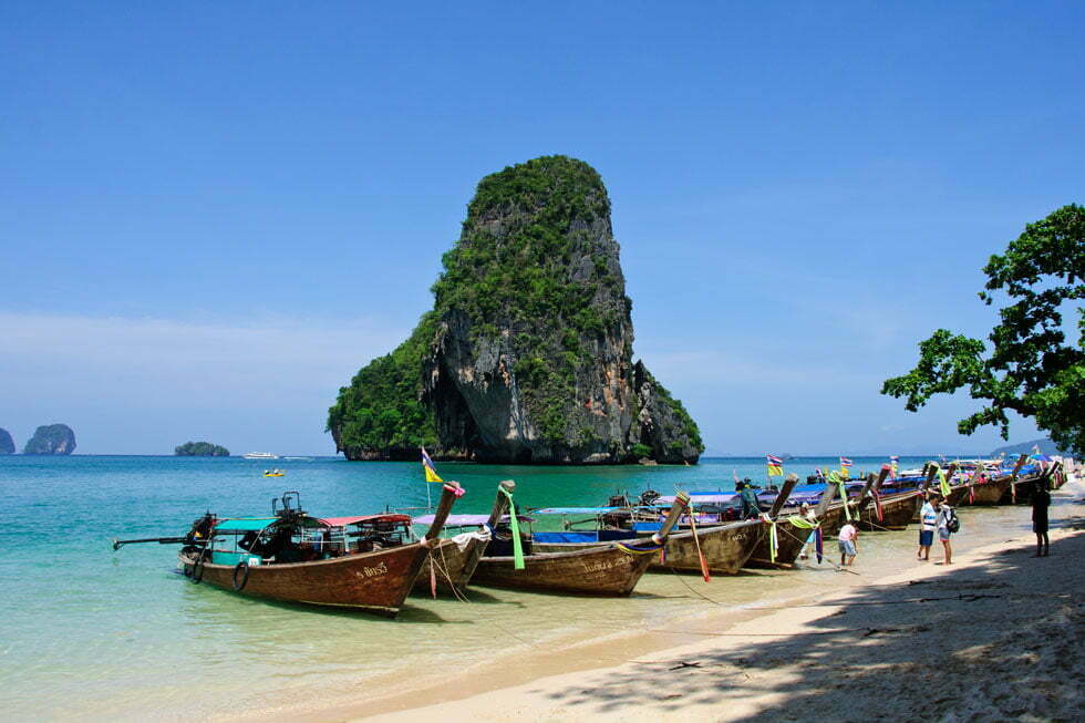 Phra Nang Beach op Railay