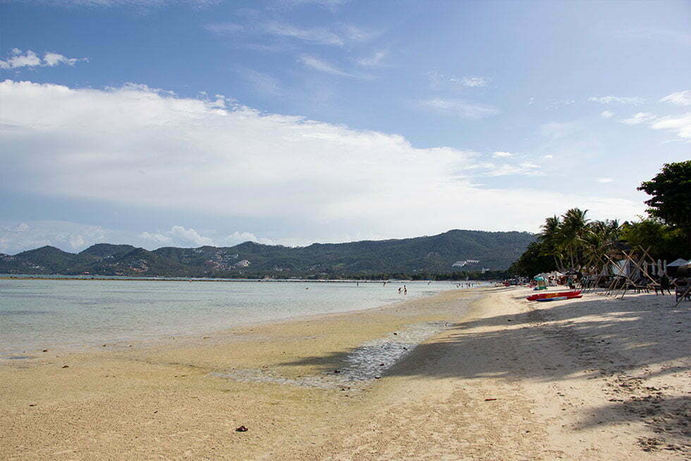 Chaweng Beach op Koh Samui