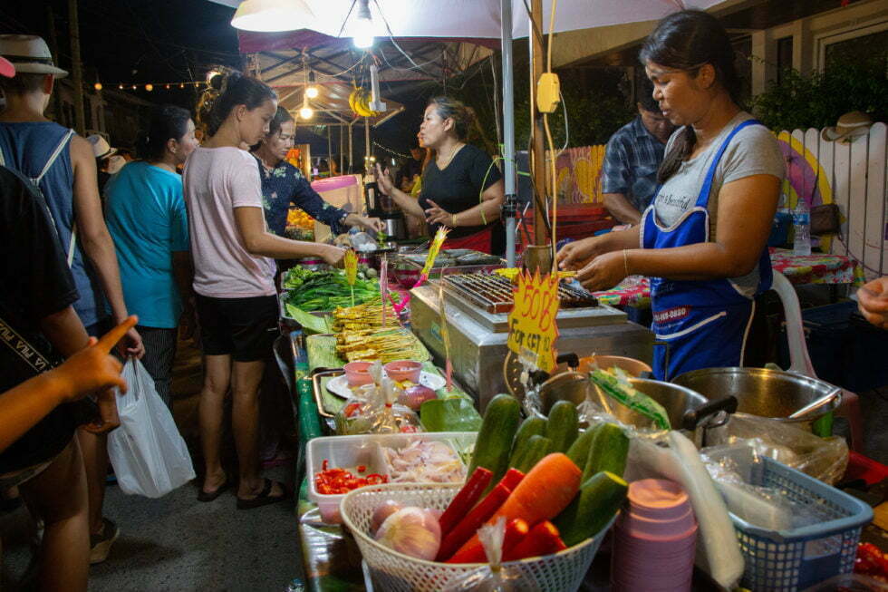 Lamai Market op Koh Samui